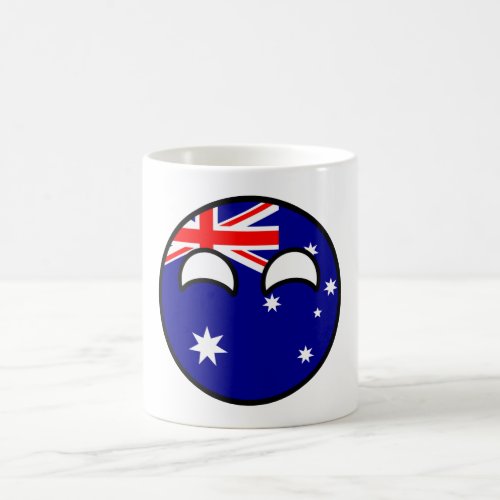 Funny Trending Geeky Australia Countryball Coffee Mug