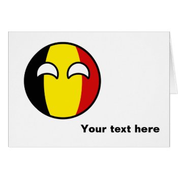 Funny Trending Geeky Belgium Countryball by Countryballs_Store at Zazzle