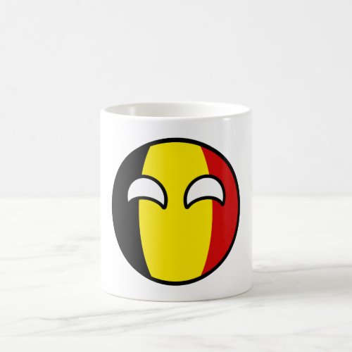 Funny Trending Geeky Belgium Countryball Coffee Mug