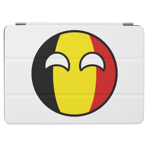 Funny Trending Geeky Belgium Countryball iPad Air Cover