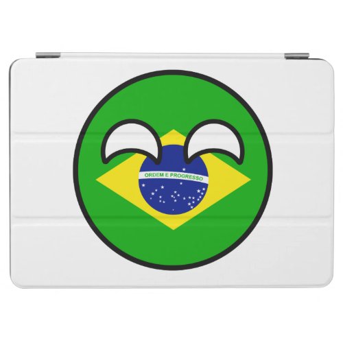 Funny Trending Geeky Brazil Countryball iPad Air Cover