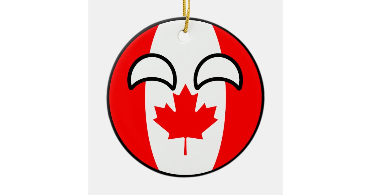 Téléchargement gratuit Images Funny Trending Geeky Canada Countryball Ceramic Ornament Zazzle Com actualisé par
