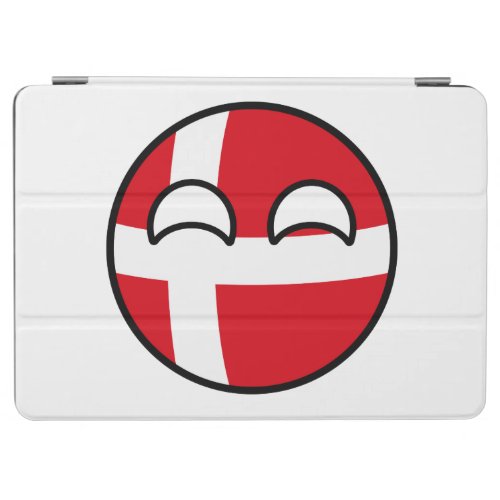 Funny Trending Geeky Denmark Countryball iPad Air Cover