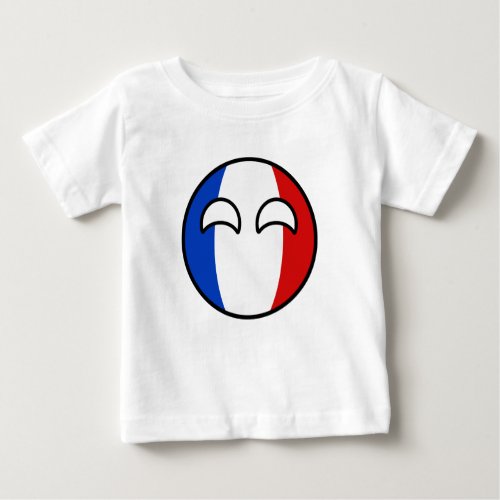 Funny Trending Geeky France Countryball Baby T_Shirt