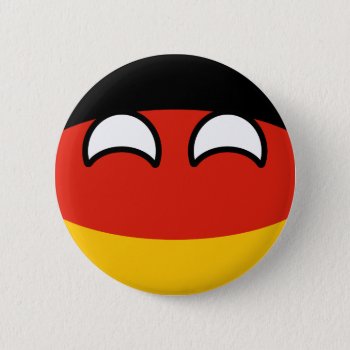 Funny Trending Geeky Germany Countryball Button by Countryballs_Store at Zazzle