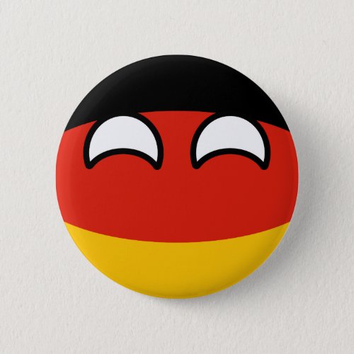 Funny Trending Geeky Germany Countryball Button