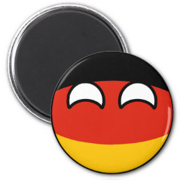 Funny Trending Geeky Germany Countryball Magnet