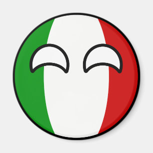 Funny Trending Geeky Italy Countryball Magnet