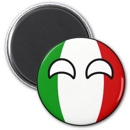 Funny Trending Geeky Italy Countryball Magnet