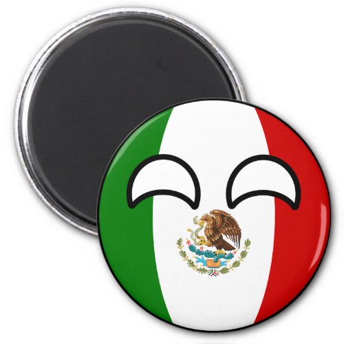 Funny Trending Geeky Mexico Countryball Magnet