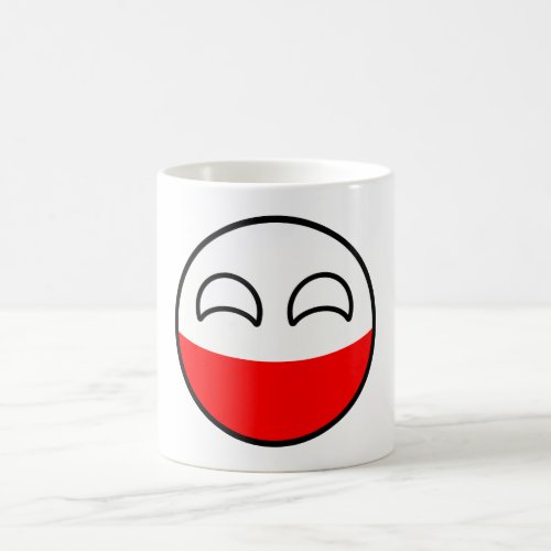 Funny Trending Geeky Poland Countryball Coffee Mug