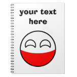 Funny Trending Geeky Poland Countryball Notebook at Zazzle