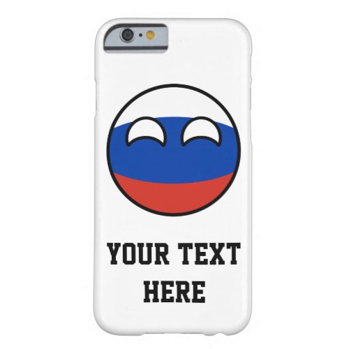 Funny Trending Geeky Russia Countryball Barely There iPhone 6 Case