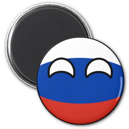 Funny Trending Geeky Russia Countryball Magnet