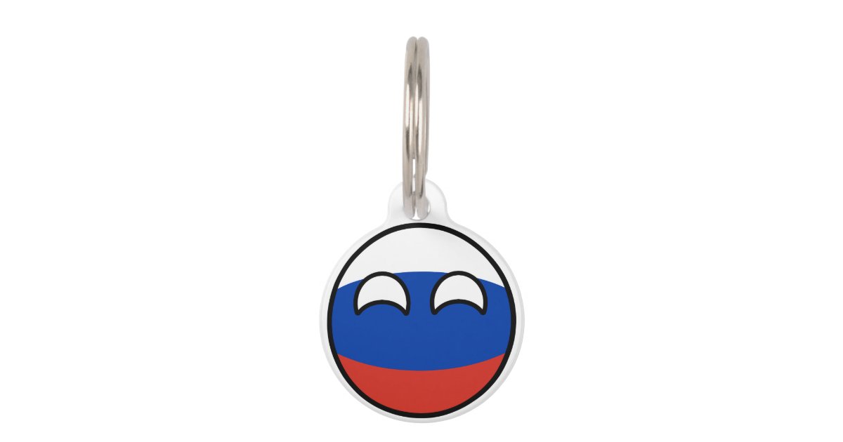 Gratuit Images Funny Trending Geeky Russia Countryball Pet Tag Zazzle Com actualisé par