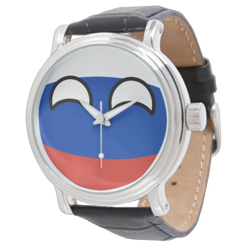 Funny Trending Geeky Russia Countryball Watch
