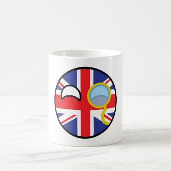 Funny Trending Geeky United Kingdom Countryball Coffee Mug by Countryballs_Store at Zazzle