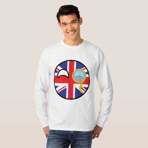 Funny Trending Geeky United Kingdom Countryball T_Shirt