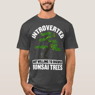 Funny Trendy Enterverted Bonsai Japanese Zen Myagi T-Shirt