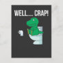 Funny Trex Arms Small Dinosaur Humor Postcard