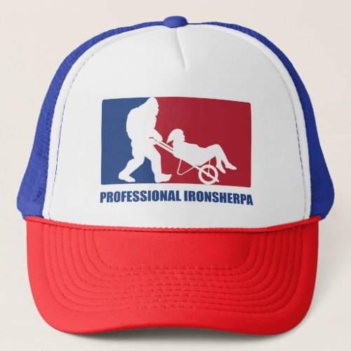 Funny Triathlon Professional Ironsherpa Hat