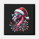 Funny Trocal Nk Flamingo Christmas In July Hawaii  Magnet
