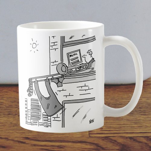 Funny Trombone Player Musician Coffee Mug