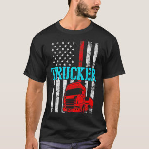 Funny Truck Driver Trucker 2973 T-Shirt