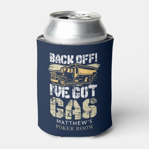 Funny Truck Drivers Games Cabin Custom Can Cooler