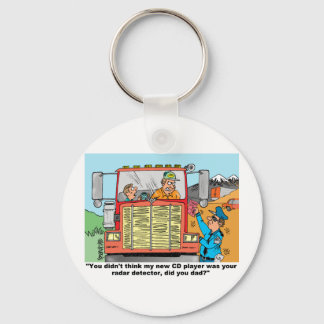 FUNNY TRUCK DRIVER'S GIFTS KEYCHAIN