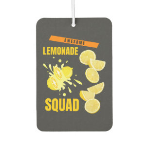 Funny True Lemon Juice Stand Crew Lemonade Squad Air Freshener