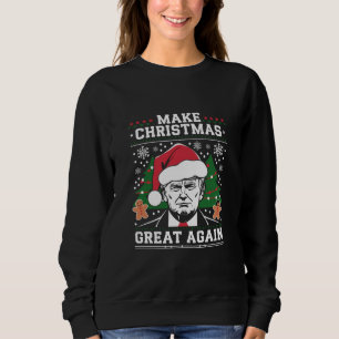 Funny Trump 2024 Make Christmas Great Again Sweatshirt