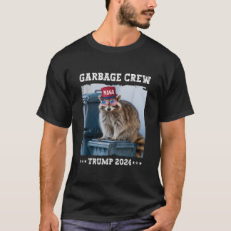 Funny Trump 2024 Republican Garbage Crew Tees