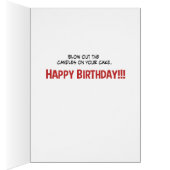 Funny Trump Advice on Global Warming Birthday (Inside (Right))