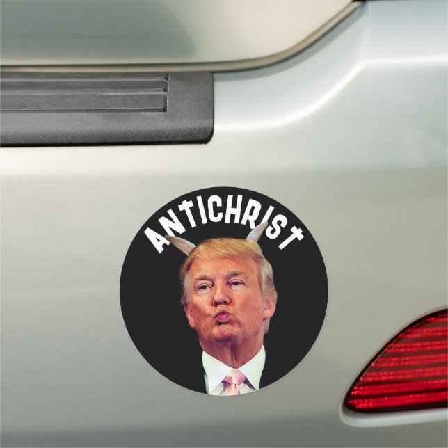 Funny Trump Antichrist  Car Magnet (In Situ)