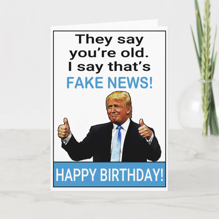 Funny Trump Birthday Card Trump 27th Birthday Card Funny 27 Years Old Birthday Card Gift Idea Bday Card 27th Birthday Card