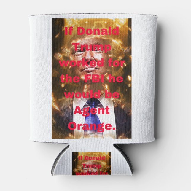 Funny Trump Can Cooler (Front)