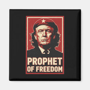 Funny Trump Che Guevara Prophet Of Freedom Lover  Magnet