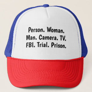 Funny Trump Cognitive Test Trucker Hat