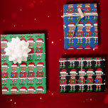 Funny Trump Custom Face Photo Elf Christmas Wrapping Paper Sheets<br><div class="desc">Funny Trump Custom Face Photo Elf Christmas , Replace the face of this elf with your favorite photo (make sure to crop as much to the face as possible and use an app to remove the background) and personalize this funny Christmas Holiday Wrapping Paper with your kid, husband, or boyfriend...</div>
