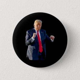 Funny Trump Dance Dancing Like A Felon Vote Trump  Button