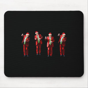 Funny Trump Dance Santa Claus Christmas Xmas Pajam Mouse Pad
