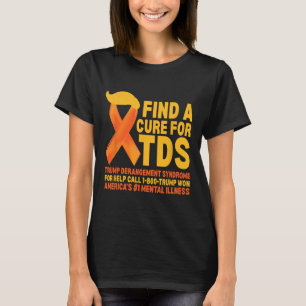 Funny Trump Derangement Syndrome Tds Awareness Rep T-Shirt