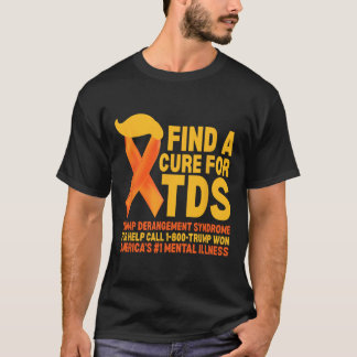 Funny Trump Derangement Syndrome Tds Awareness Rep T-Shirt