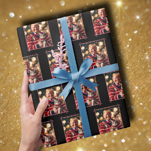 Funny Trump   Donald Trump Make Cats Safe Again Wrapping Paper