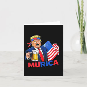 Funny Trump Drink Beer Tees Make Christmas 2024 Gr Card