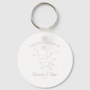 Funny Trump Greenland Panama Canal Canada Mexico G Keychain