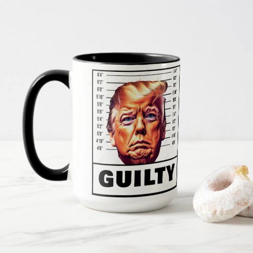 Funny Trump Guilty Mug