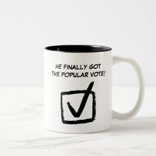 Funny Trump Guilty Verdict Two-Tone Coffee Mug