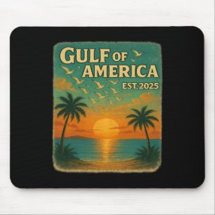 Funny Trump Gulf Of Us America 2025 Trump Merchand Mouse Pad